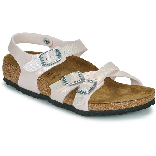 Birkenstock Sandali & Odprti čevlji Kumba Kids Saffiano Iridescent LightRose Rožnata