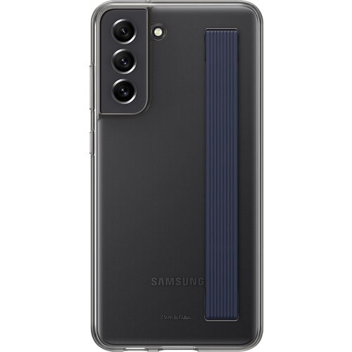 Samsung silikonska maska za S21FE strap crna Cene
