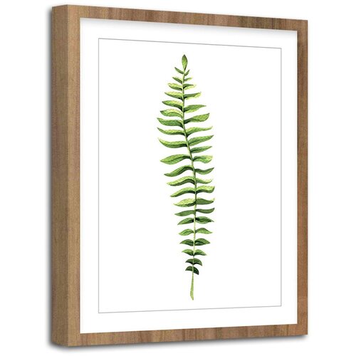 Styler Slika Modernpik Greenery Wooden Fern, 30 x 40 cm Slike