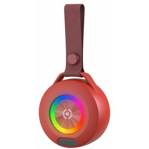 Celly lightbeat wireless prenosivi bluetooth zvučnik u crvenoj boji Slike
