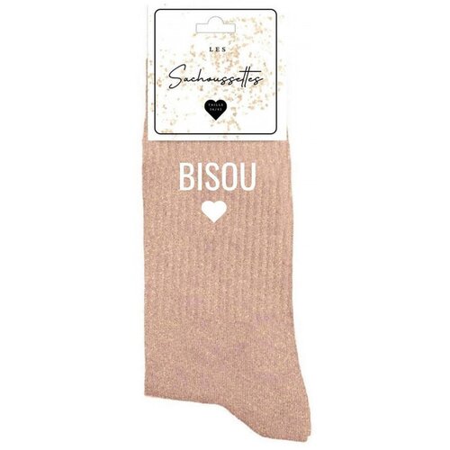 Les Sachoussettes Nogavice Bisous Bež Cene