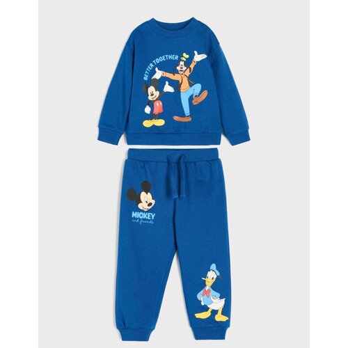 Sinsay Pamučni komplet: majica dugih rukava i hlače Mickey Mouse Cene