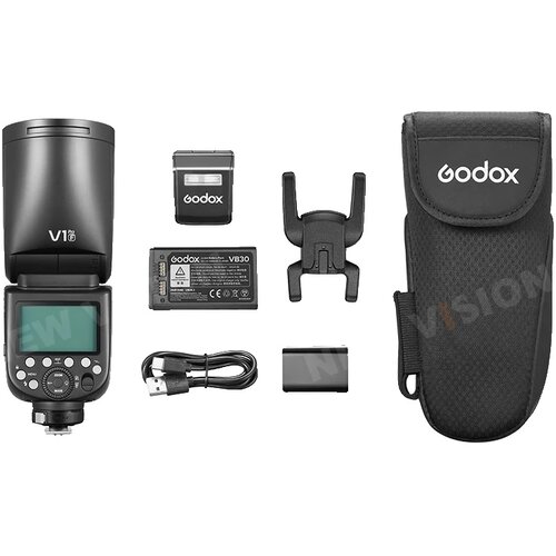 Godox V1 Pro TTL bliskavica, TTL združljivost, visoka hitrost sinhronizacije, V1PRO-F, (5000158807) Cene
