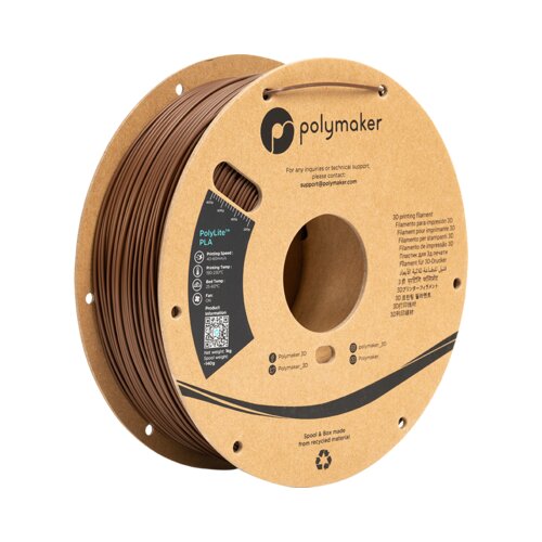 Polymaker PolyLite PLA Brown Slike