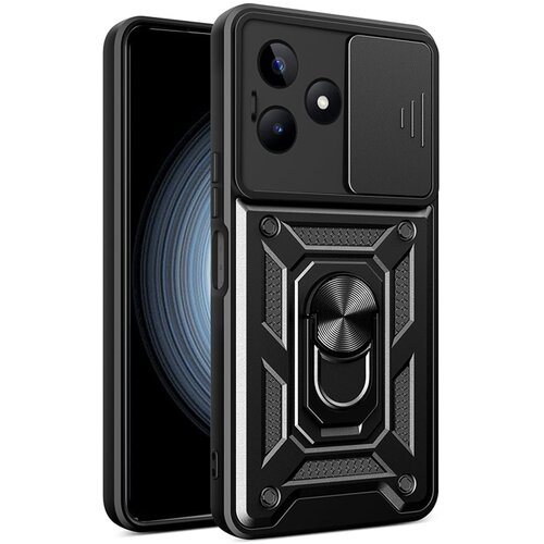 Techsuit serija CamShield za&scaron;titna maskica za Realme C53 &ndash; crna Cijene