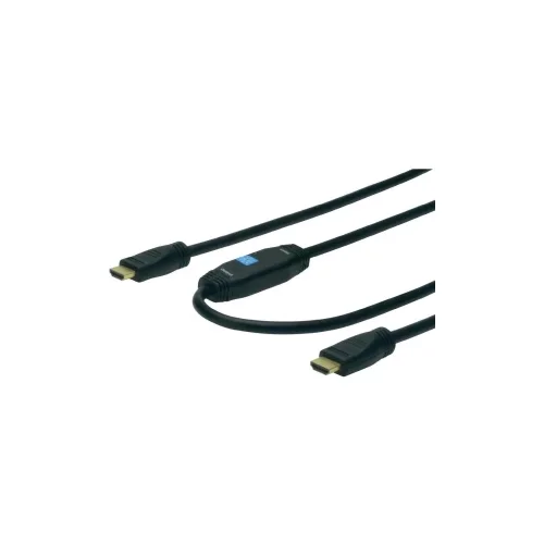 Digitus HDMI priključni kabel [1x HDMI-utikač<=> 1x HDMI-utikač] 20m, crn, AK-33