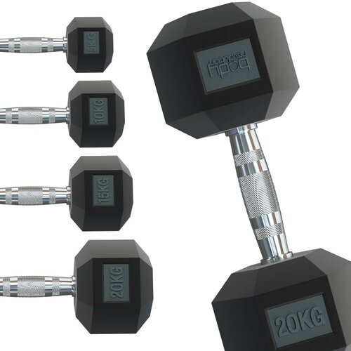 Monster Body Revolution &amp;scaron;esterokotne uteži 12,5 kg par, (5000278655) Slike