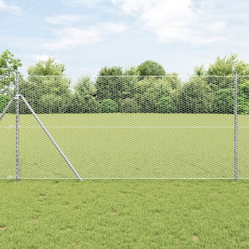 vidaXL šesterokotna ograja 1.4x100 m pocinkano jeklo Cene