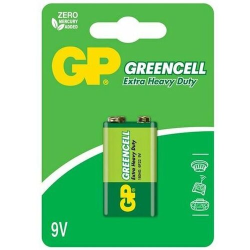 Gp Baterija cink kloridna 9V GreenCell 3/Z1110G Cene