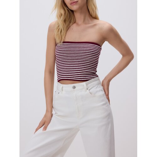 Reserved Crop top od žerseja - &scaron;aren Cijene