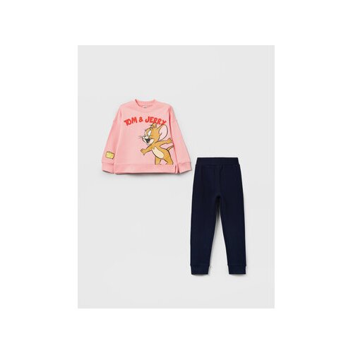 OVS Trenirka TOM AND JERRY 1600187 Pisana Regular Fit Slike