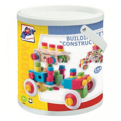 Woodyland Gradjevinski set u kantici Woody Cene