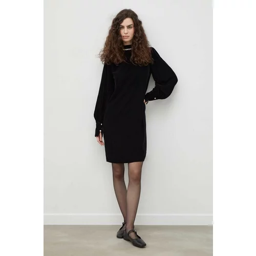 Bruuns Bazaar Obleka črna barva