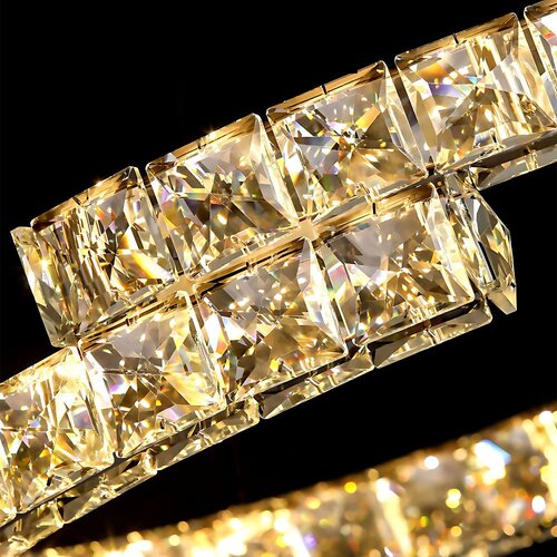 Toolight LED viseća lampa APP1771-CP GOLD 60cm Slike
