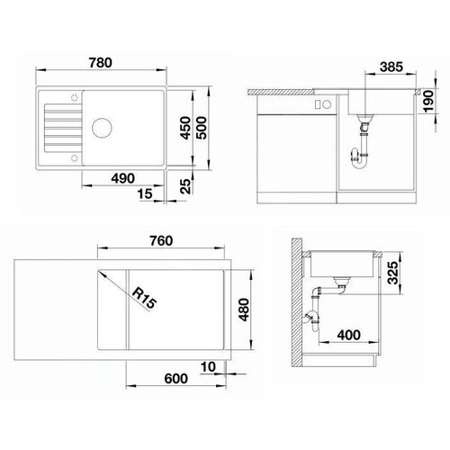 Blanco sudopera ZIA XL 6 S Compact 523273 Cene