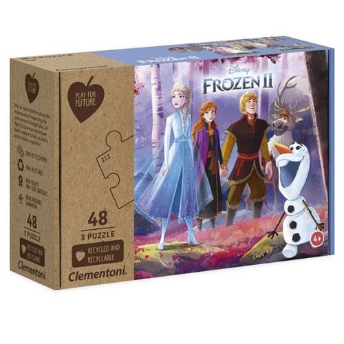  IGRACKA CLEMENTONI PUZZLE 3 X 48 FROZEN 2, 4+ Cene