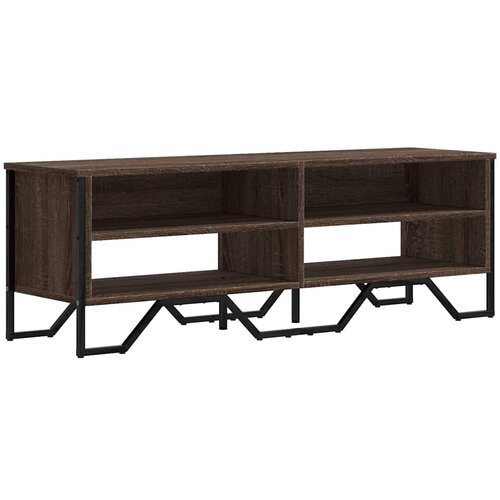 Maison Chic TV omarica - TV stojalo - Televizijska omarica rjavi hrast 122x34x41 cm inženirski les, (21701978) Cene