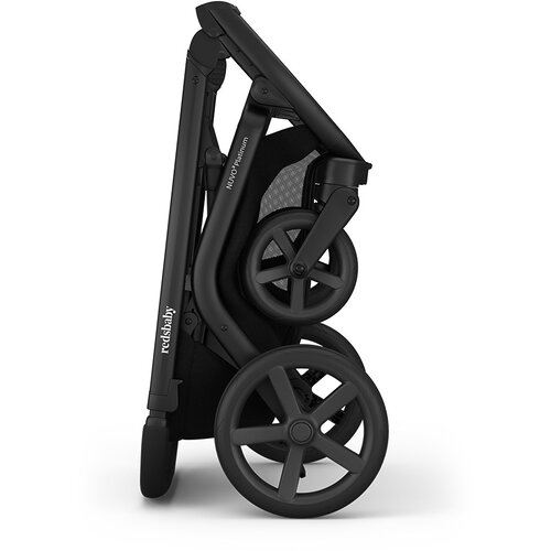 Redsbaby NUVO 2 Single dječja kolica 2u1, Platinum Black Slike