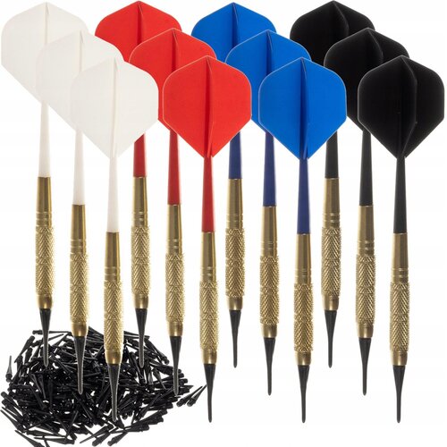 Malatec Set 12 puščic za elektronski pikado + 200 nadomestnih konic, (21026410) Cene