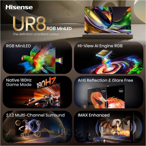 Hisense TV LED 100UR8S Slike