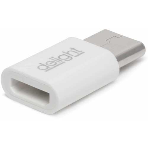 Delight adapter microusb v usb-c Slike