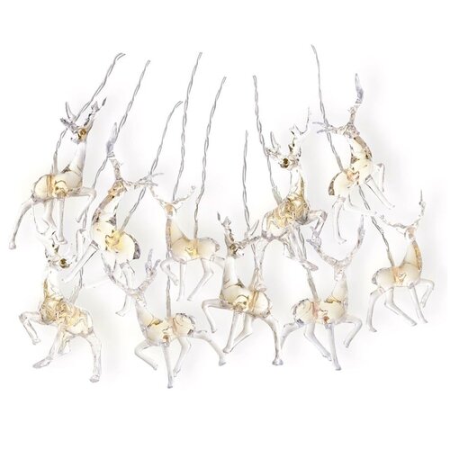 DecoKing LED svetlobna veriga v obliki severnega jelena Deer, 10 luči, dolžina 1,65 m Cene