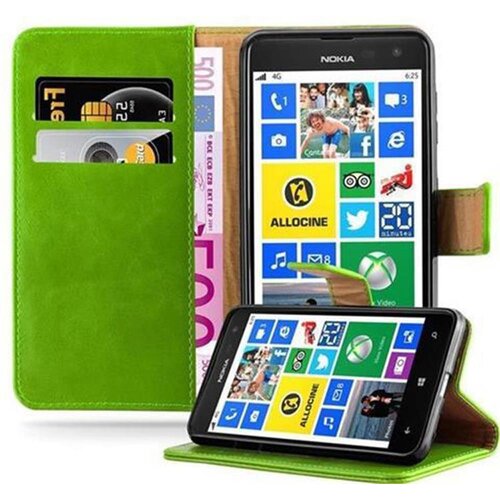 Cadorabo Case, združljiv z Nokia v travniku Green - za&scaron;čitni pokrov z magnetnim zapiranjem, stoječo funkcijo in režo za kartico, (20570855) Cene