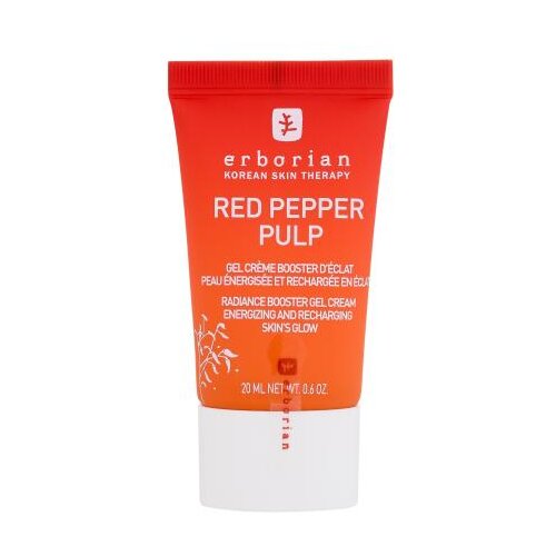 Erborian Red Pepper Pulp Radiance Booster Gel Cream posvjetljujuća i energizirajuća krema za lice 20 ml za ženske Cijene