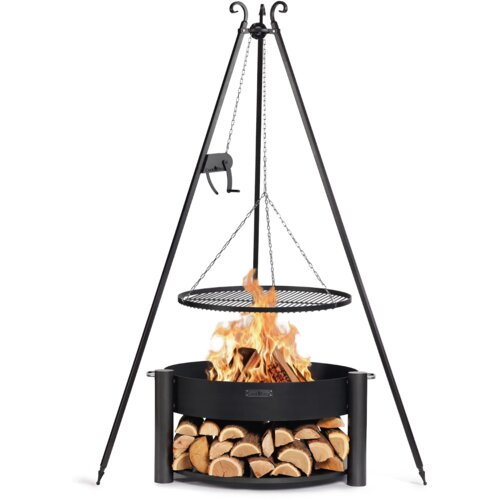 COOKKING Vrtno kuri&scaron;če MONTANA 80 cm + trinožno stojalo + re&scaron;etka Cene