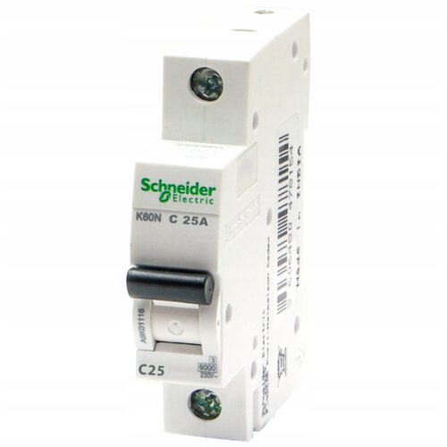 Schneider In&amp;scaron;talacijski odklopnik Acti 9 K60N 25A 1P C (25 A, 6 kA, IP20) Slike
