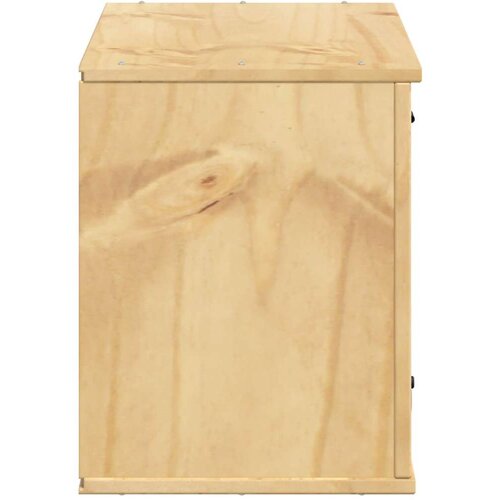  Cabinet s pohranom Med 60 x 32 x 40 cm Čvrsto borovo drvo Slike