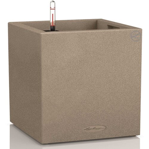 LECHUZA Cvetlično korito Canto Color Square 40 ALL-IN-ONE bež, (20981793) Cene
