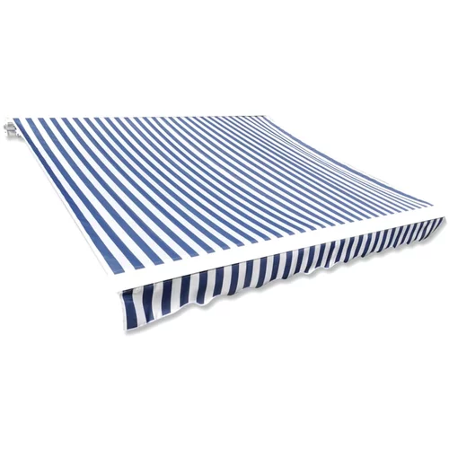 Platno za tendu plavo-bijelo 3 x 2,5 m (okvir nije uključen )