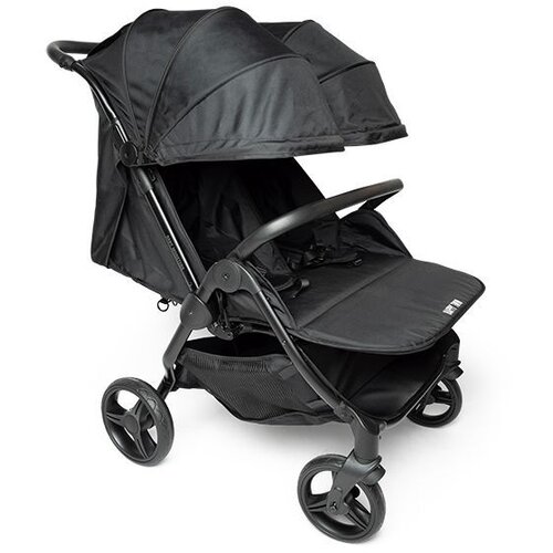 BABY MONSTERS Kolica Za Blizance &amp;ndash; HappyTwin Black Slike