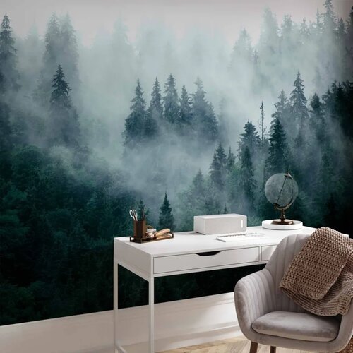  Foto tapeta - Mountain Forest (Dark Green) 250x175 Standard Cene