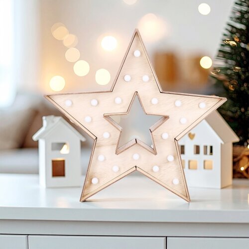  Brilagi - LED božićna dekoracija LED/2xAA 38x40 cm zvezda Slike