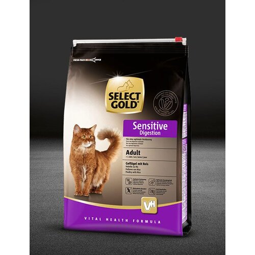 Select Gold cat sensitive adult digestion živina i pirinač 7kg Cene