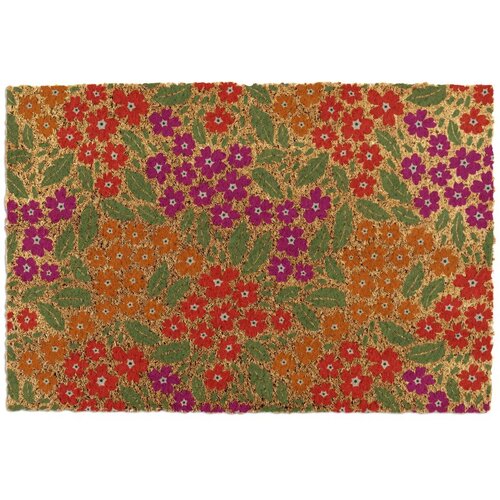 Artsy Doormats Predpražnik iz kokosovih vlaken 40x60 cm Floral &ndash; Cene