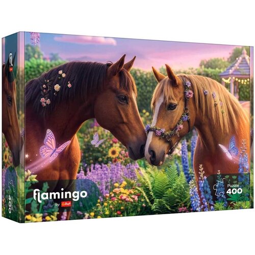 Trefl Flamingo by puzzle Prekrasni konji puzzle od 400 dijelova - Cene