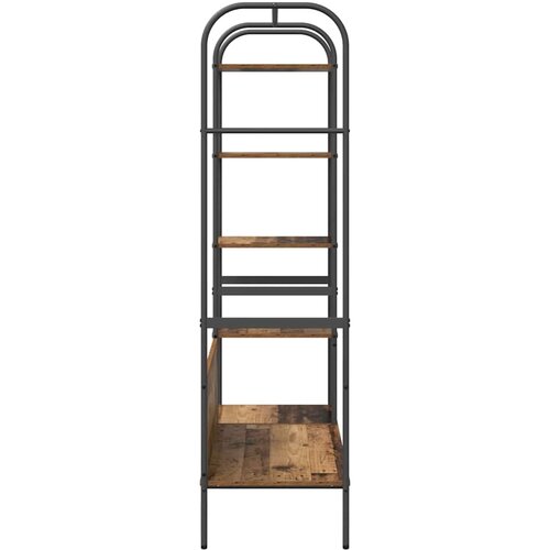  Stalak za odjeću Smeđa 120 x 44 x 160 cm Konstruirano drvo Slike