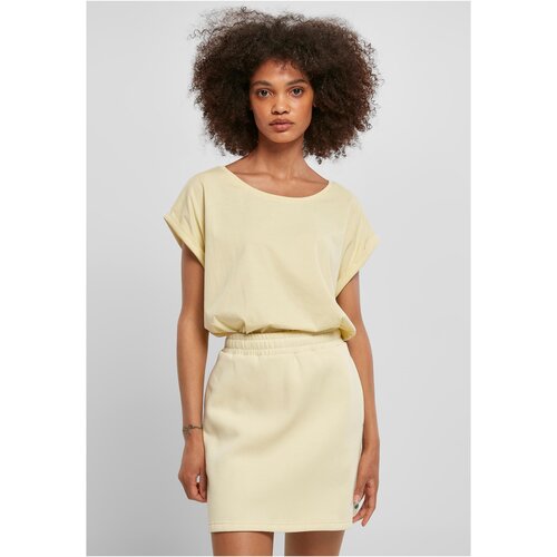 UC Curvy Women&amp;#039;s Organic Extended Shoulder T-Shirt Soft Yellow Slike