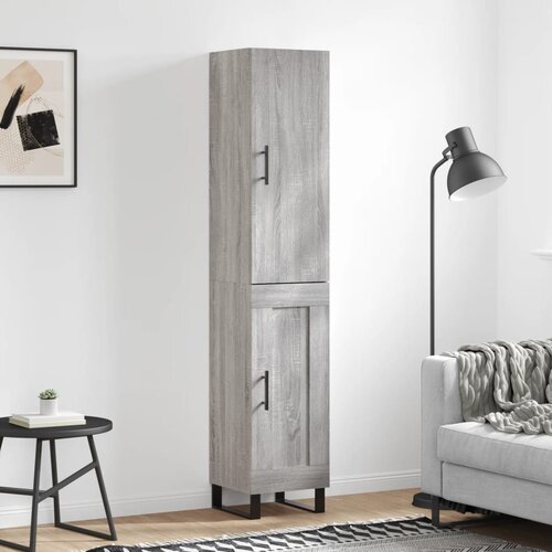  The Living Store Visoka omara siva sonoma 34,5x34x180 cm inženirski les - Visoka Omara, (21430029) Cene