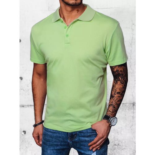 DStreet Men's green polo shirt Slike