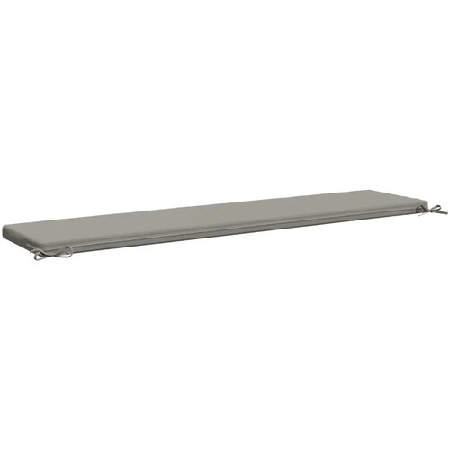  Jastučić za klupu SOEST 100% poliester Siva 170 x 40 x 5 cm - Siva 170 x 40 x 5 cm Poliester Cijene