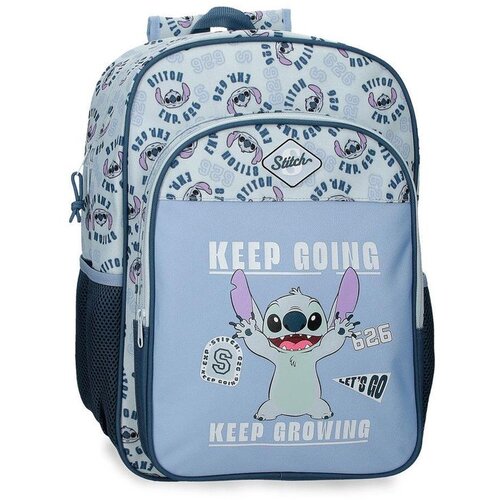 Disney Stitch Mochila Keep Going Stitch Disney 40cm adaptable Slike