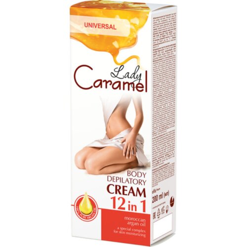 Krema za depilaciju Lady Caramel 12 u 1 &amp;ndash; 200 ml Slike
