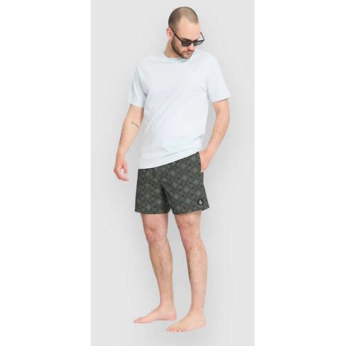Volcom Lido Print Trunk 16 Boardshorts squadron green Cene