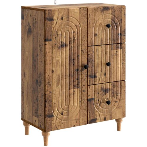 vidaXL Strani &scaron;al s predalom Star les 66 x 34,5 x 90 cm Inženirski les, (5000217661) Cene