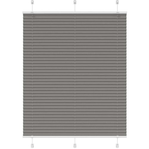 vidaXL Plisirana žaluzija Antracit 105x150 cm Širina tkanine 104,4 cm Cene