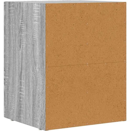  Noćni ormarić 2 pcs Siva Sonoma 40 x 35 x 50 cm Slike